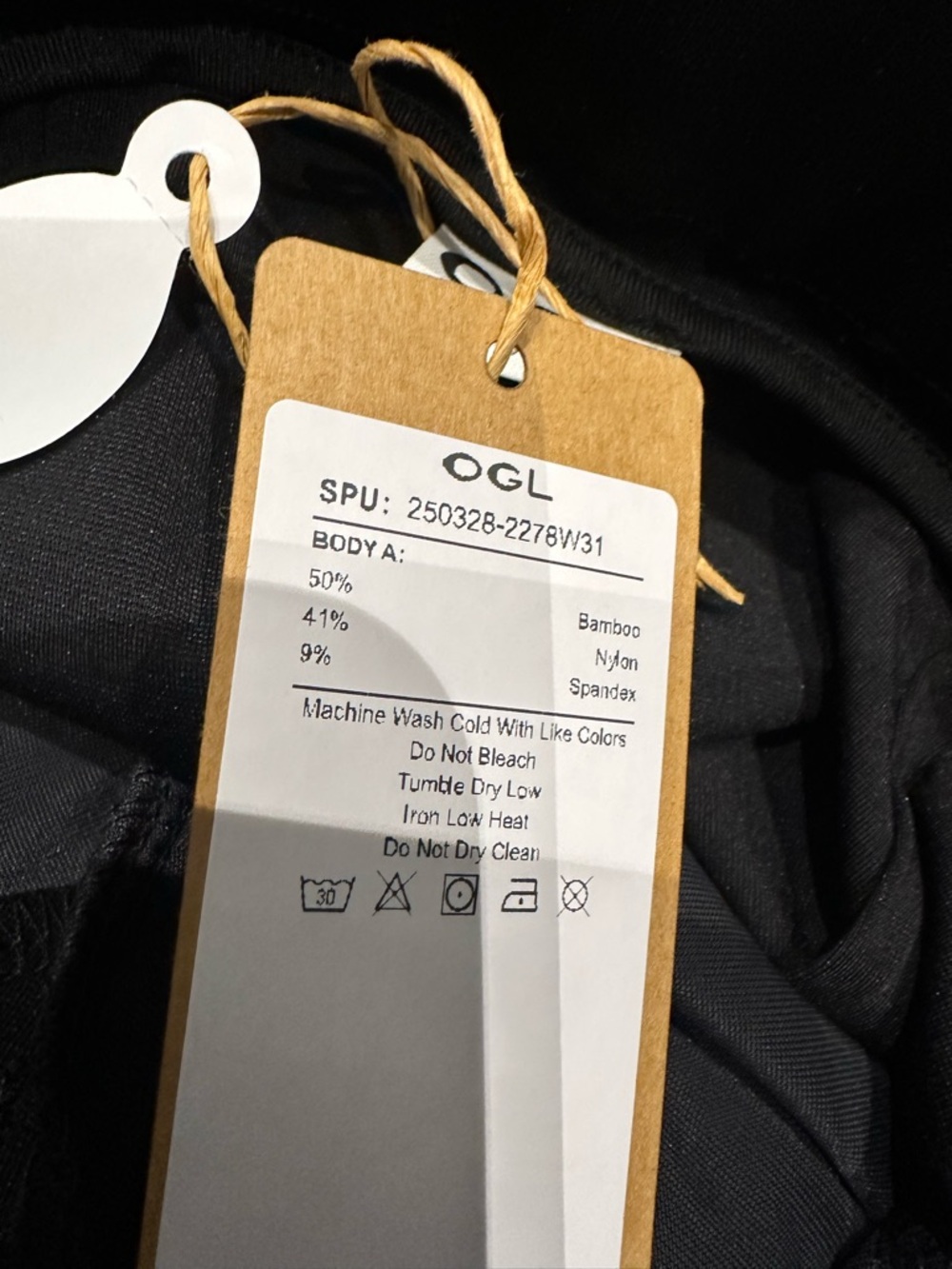 OGL Ponte-De-Roma Drapey Bamboo Ponte Mid Rise Wide Leg Trouser with Pockets XS - Picture 14 of 16